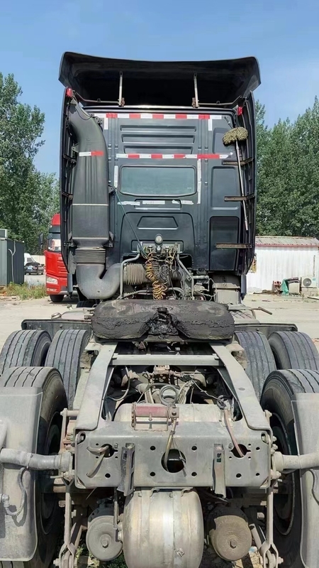 Used Sinotruck 6*4 10 Wheel 440 Horse Power Tractor Howo T7 Head Diesel Engine Trailer Head