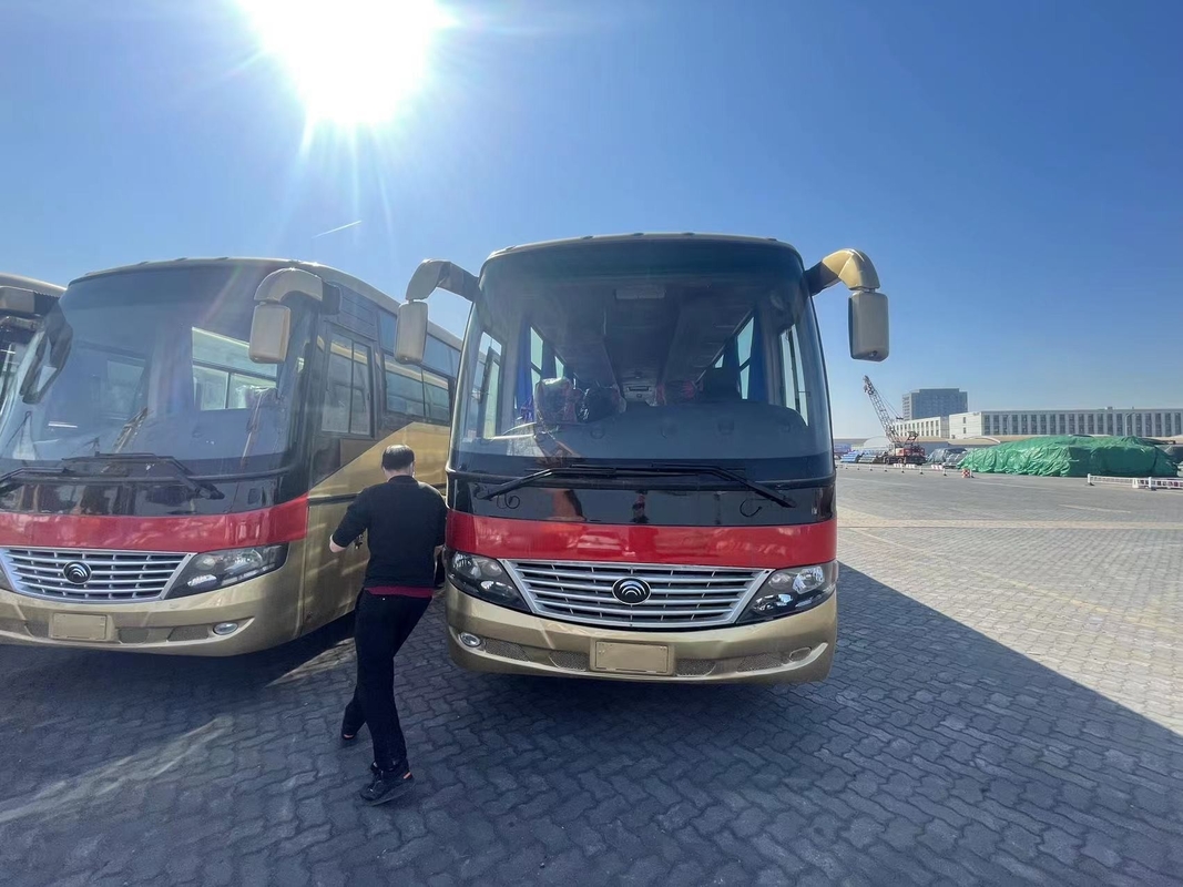 Used Tour Bus Front Engine Yutong 53-65seats Right hand drive Yuchai engine ZK6116D