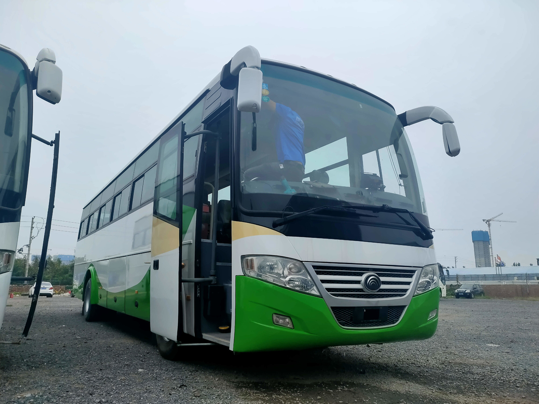 Used Yutong Front Engine Bus Lhd/Rhd Plate Spring Suspension passenger Bus 53 Seats Zk6112d