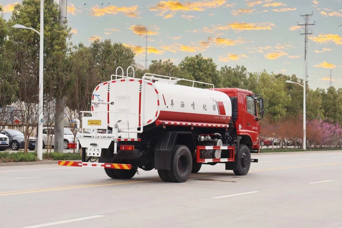 Water Sprinkler Truck 4X4 Drive Road Tanker SPV Special Purpose Vehicle Sanitation 12000 Liters Tank
