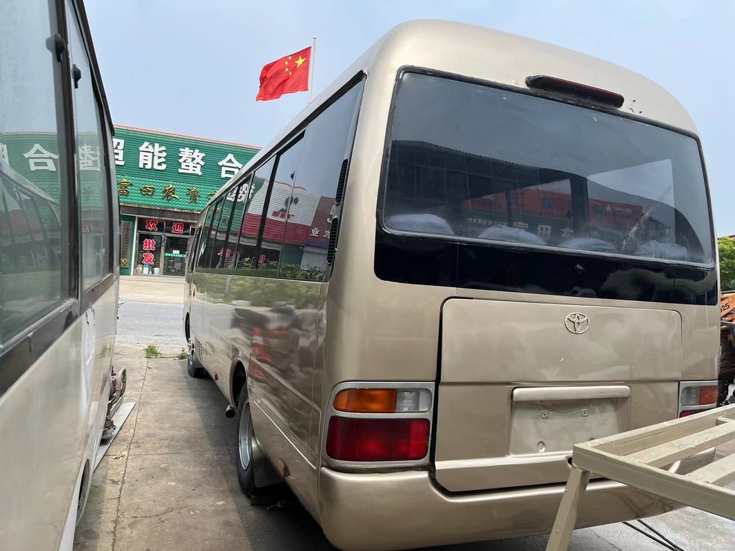2013 Year 23 Seats Used Toyota Coaster Bus With 1Hz Diesel Engine New Paint
