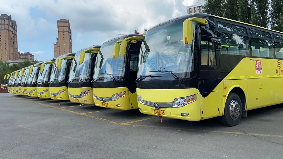 2014 Year 60 Seats Used Yutong Buses ZK6107 With Yuchai Engine 100km/H Steering LHD