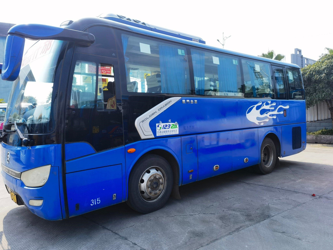 30seats 2+2 Layout Golden Dragon Mini Bus Vehicle Tourist XML6807 Rear Engine Bus