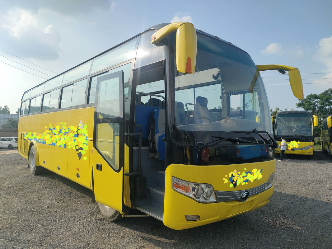2+3 Layout 60seats Used Yutong Buses Luxury Coach Africa 10 Meters Buses Air Bag Suspension ZK6110