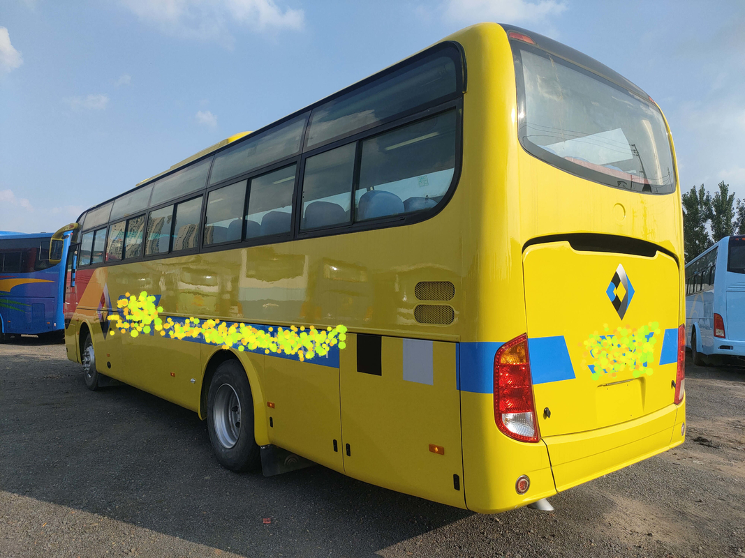 2+3 Layout 60seats Used Yutong Buses Luxury Coach Africa 10 Meters Buses Air Bag Suspension ZK6110
