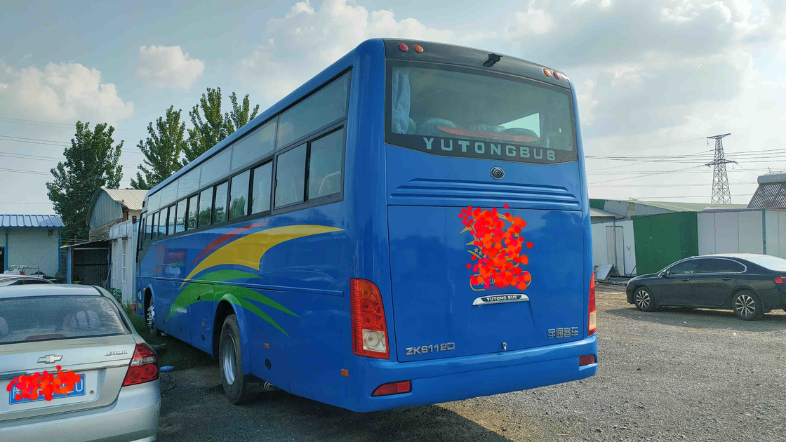 Front Engine Bus Yutong Brand Right Hand Drive 53seats WIFI System ZK6112D Condition
