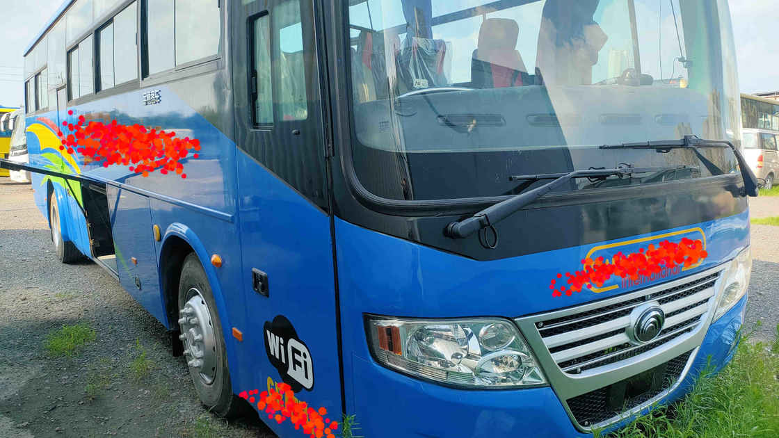 Front Engine Bus Yutong Brand Right Hand Drive 53seats WIFI System ZK6112D Condition