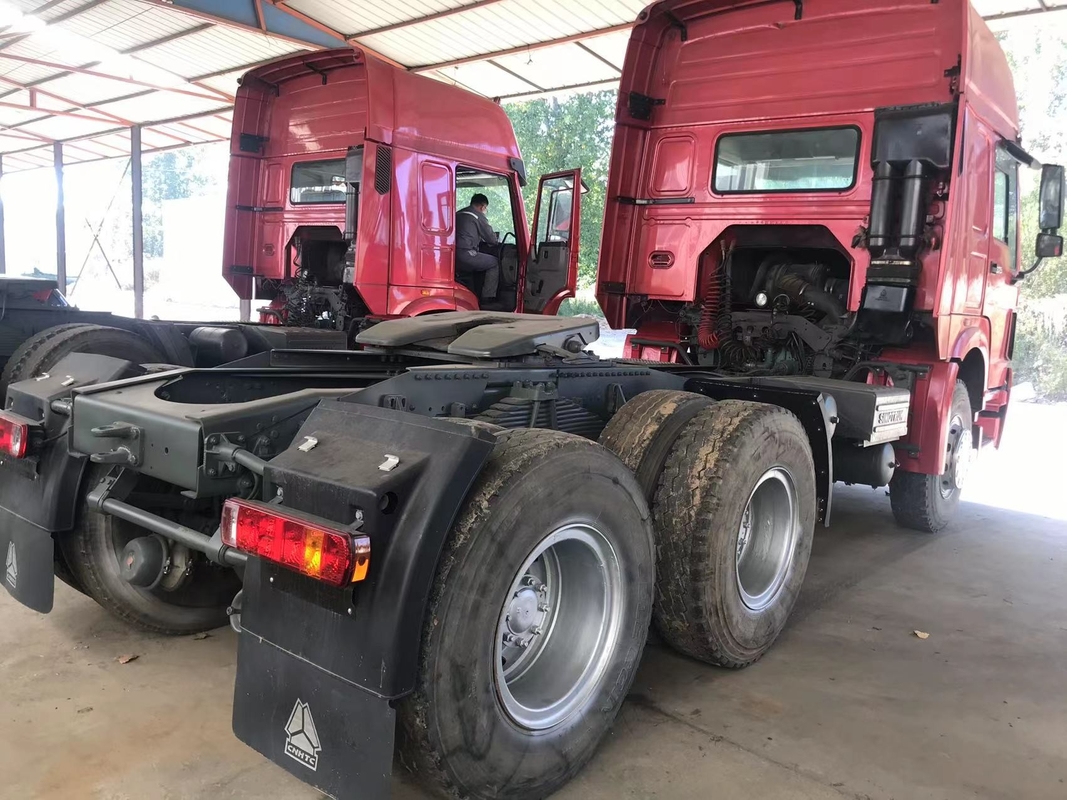 Heavy Duty Sinotruk Howo Used 10 Wheels 6x4 Tractor Truck With 371Hp For Sale