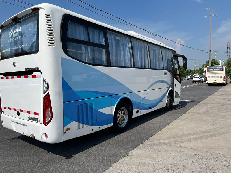 34 Seats 2018 Year Used Coach Bus Kinglong XMQ6802 LHD Steering For Transportation