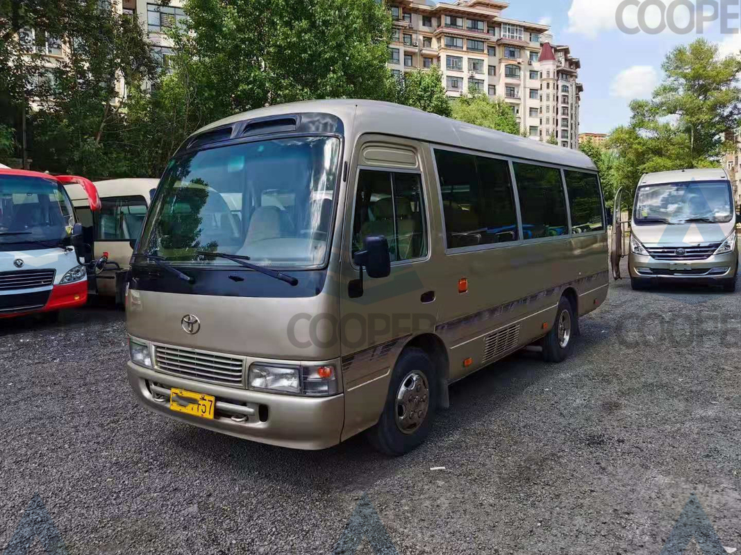 23-29 Seats Used Toyota Bus Toyota Coaster Used Bus With Luxury Inner Decoration