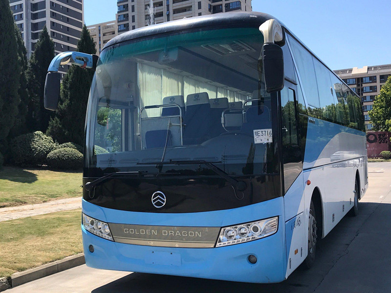 2015 Year 45 Seats Used Golden Dragon Bus XML6103J28 LHD For Tourism In Good Condition