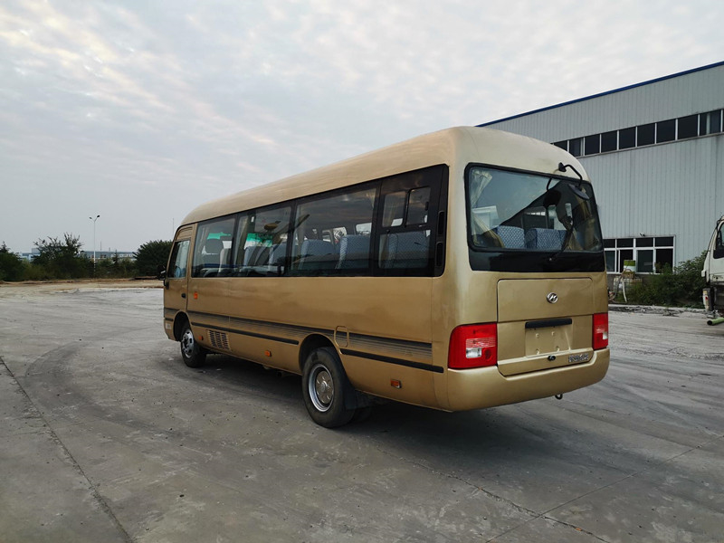 23 Seats 2014 Year Used Higer Coaster Mini Bus KLQ6702E4 With Engine Left Hand Steering