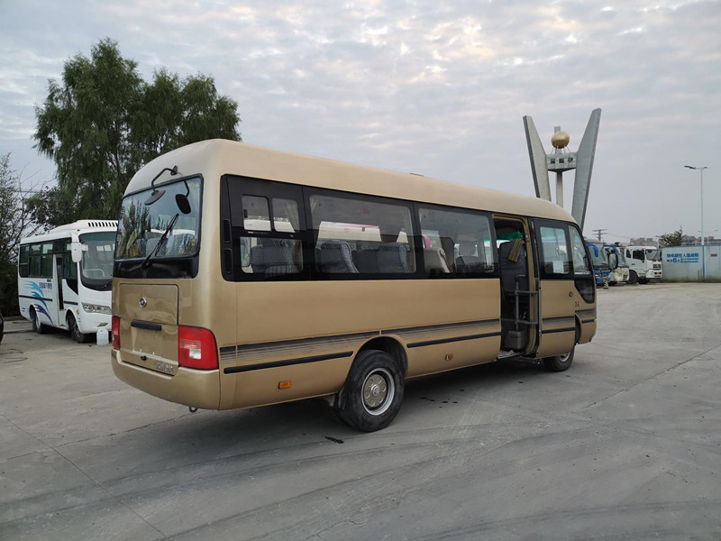 23 Seats 2014 Year Used Higer Coaster Mini Bus KLQ6702E4 With Engine Left Hand Steering