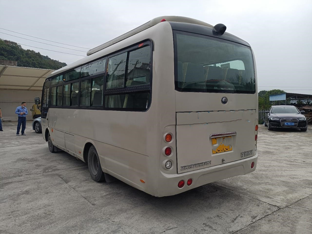 Mini Tour Coach Used Yutong Bus ZK6729D 130hp Folding Door 28seater Left Steering