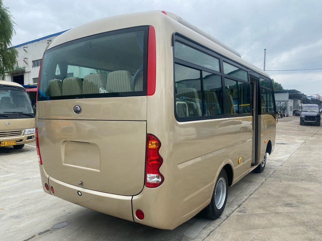 Zk6608d Used Mini Bus Yuchai Engine 85kw Yutong Coach Euro IV Left Hand Drive