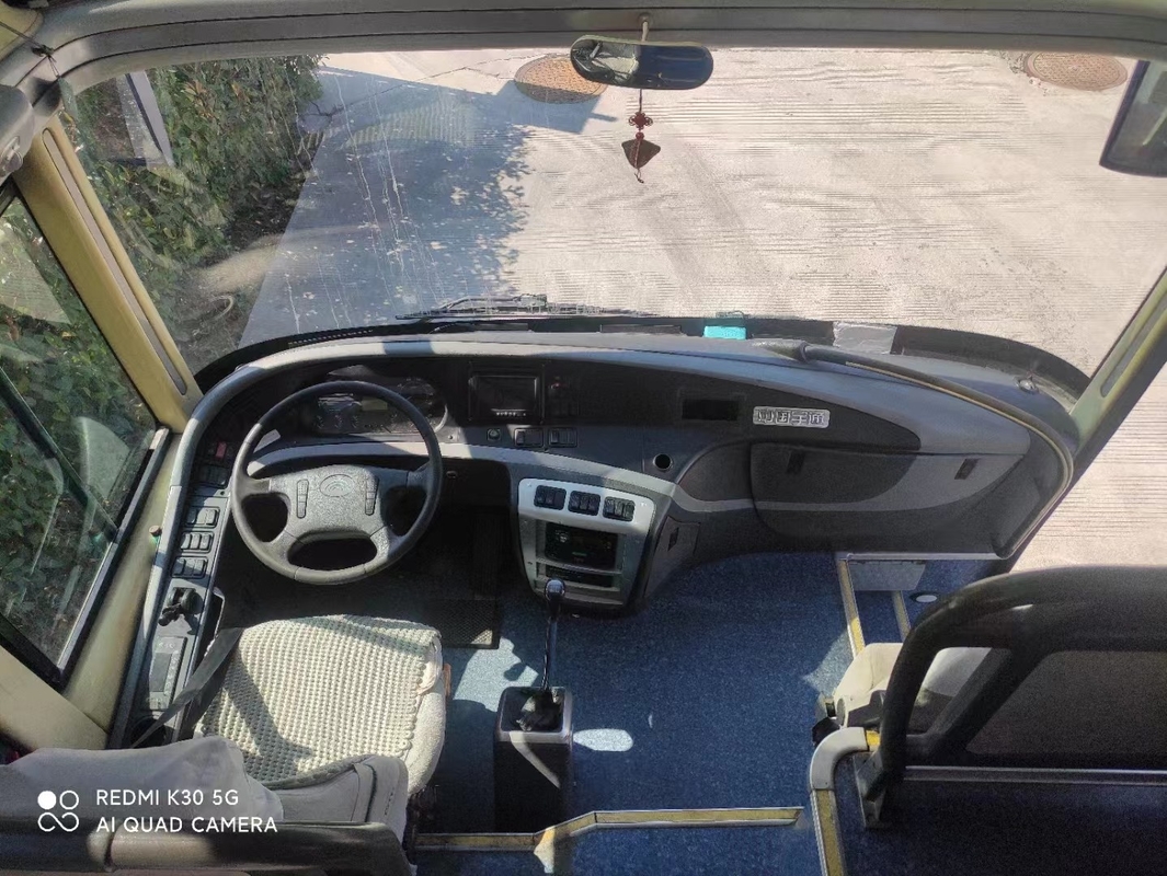 ZK6127 55 Seats Used Yutong Bus 2014 Year Weichai Engine With Leaf Spring Suspension
