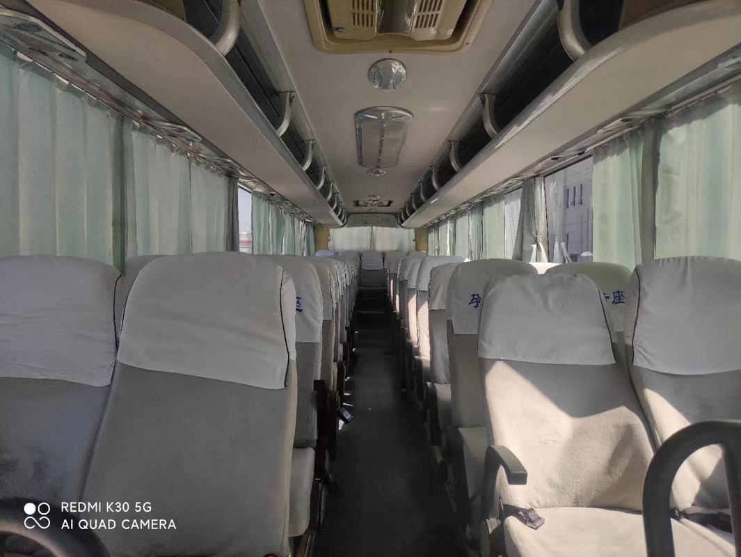 ZK6127 55 Seats Used Yutong Bus 2014 Year Weichai Engine With Leaf Spring Suspension