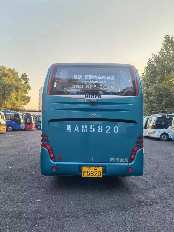 2017 Year 34 Seats Used Higer KLQ6796 Mini Bus LHD Steering Diesel Engine No Accident