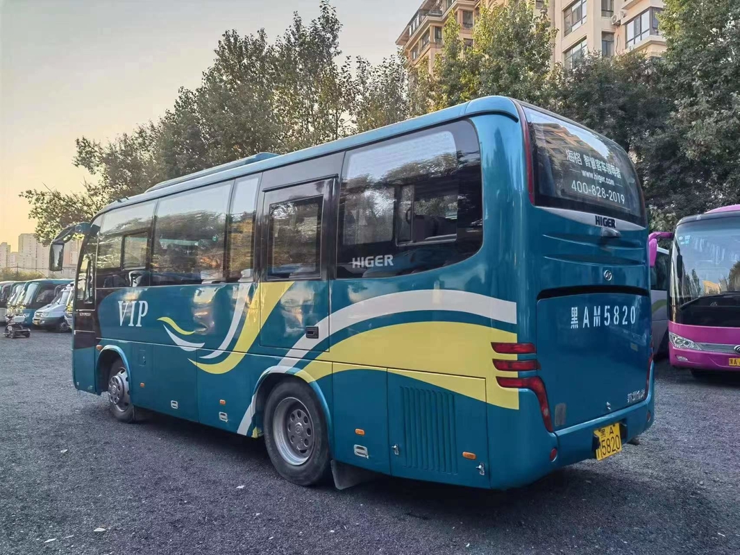 2017 Year 34 Seats Used Higer KLQ6796 Mini Bus LHD Steering Diesel Engine No Accident