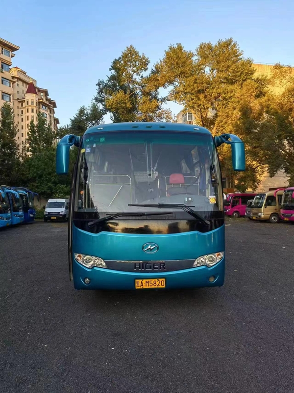 2017 Year 34 Seats Used Higer KLQ6796 Mini Bus LHD Steering Diesel Engine No Accident