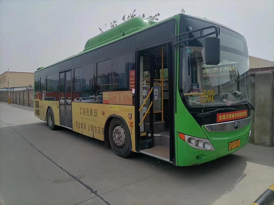2014 Year 36 Seats Used Yutong City Bus Zk6105 With CNG Electric Fuel For Public Transportation