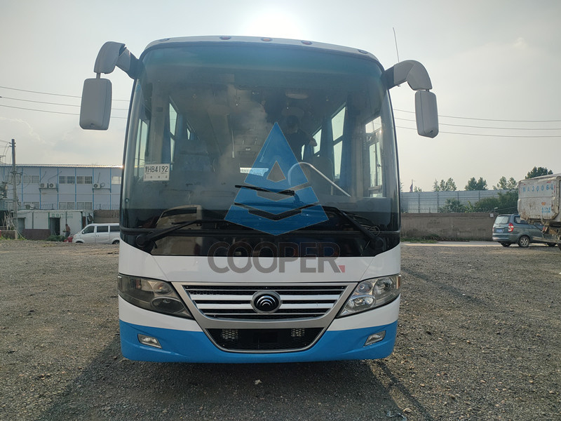 2014 Year 53 Seater Yutong Used Bus ZK6112D RHD Steering New Seat Air Conditioner