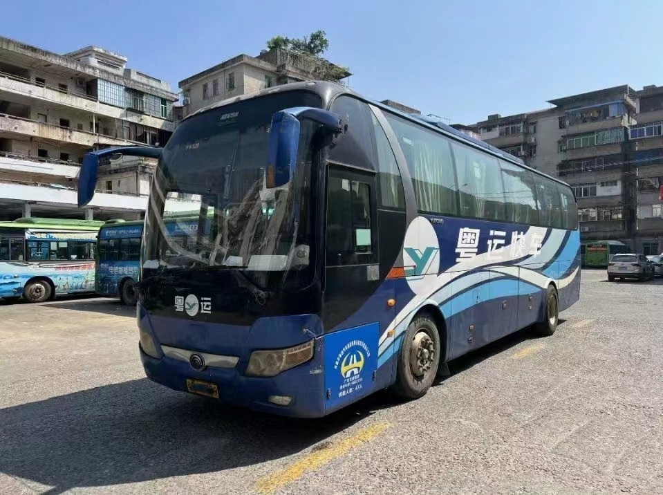 Used Shuttle Bus Yutong ZK6110 Used Church Bus 49-51seater Rear Engine Bus Two Doors