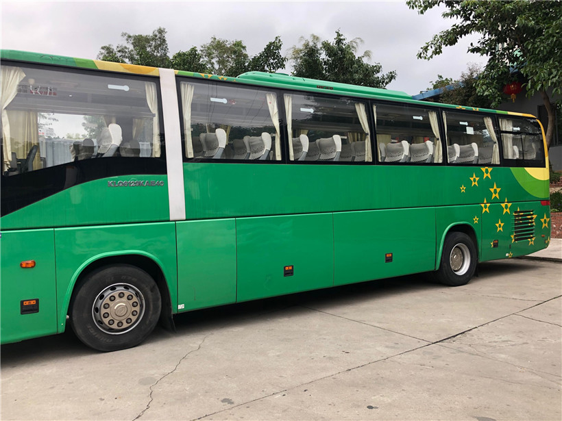 Luxury Coach Bus Second Hand 51 Seats Rhd Lhd Diesel Bus Kinglong Quality Good Condition Bus