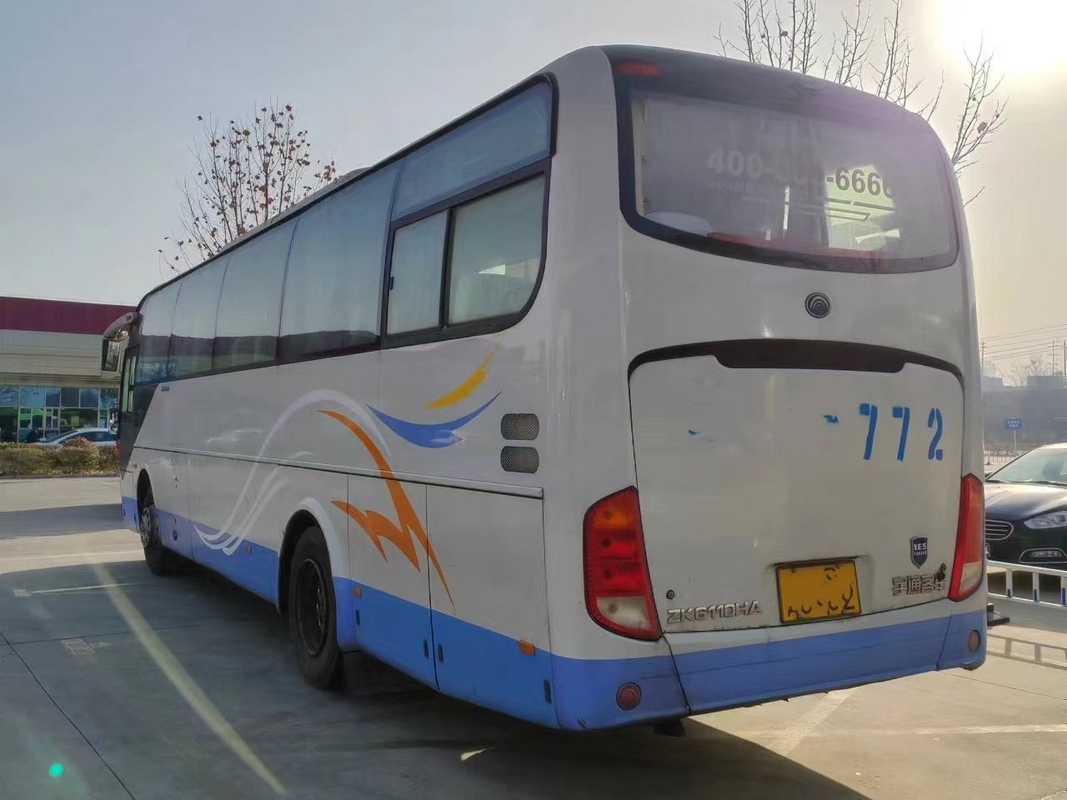 Used Diesel Buses Right Steeing Bus Yutong Zk6110 2+3layout 62seats Rear Yuchai Engine Bus