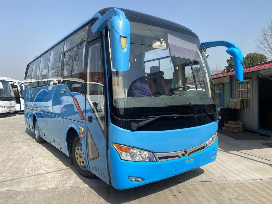 47 Seater Second Hand Bus Kinglong Luxury Coach Bus Euro 3 Rhd Lhd City