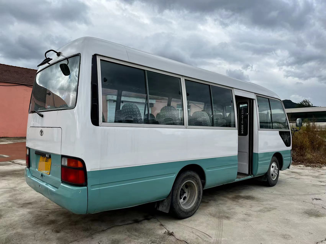 Used Toyota Coaster Bus 14B Diesel Engine Second Hand Coaster Bus 6m 26 Seats