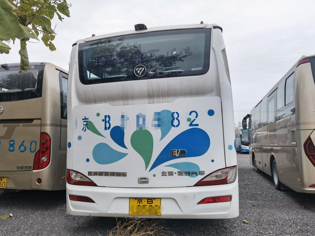 Used Tour Bus Foton Rear Engine Coach Bus 47 Seats Passenger Bus For Sale