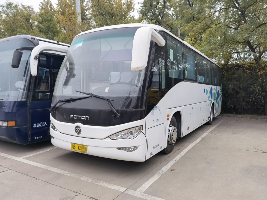 Used Tour Bus Foton Rear Engine Coach Bus 47 Seats Passenger Bus For Sale