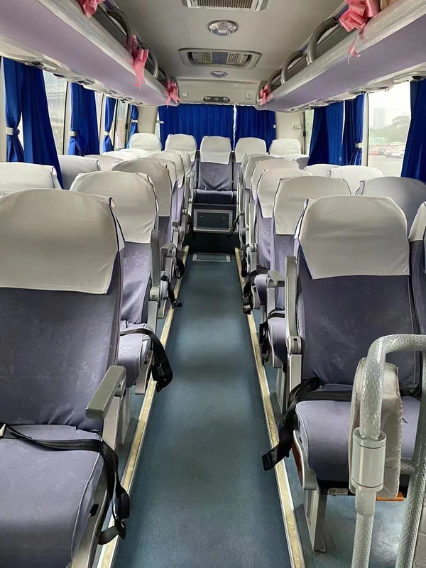 Second Hand Youtong Coach Bus Used Mini Vans Of Yuton Long Distance Buses 30 Seaters ZK6808