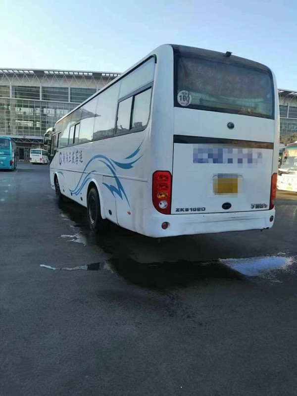 Used Shuttle Bus 2014 Year 44 Seats ZK6102D Used Buses And Coaches With Front Engine