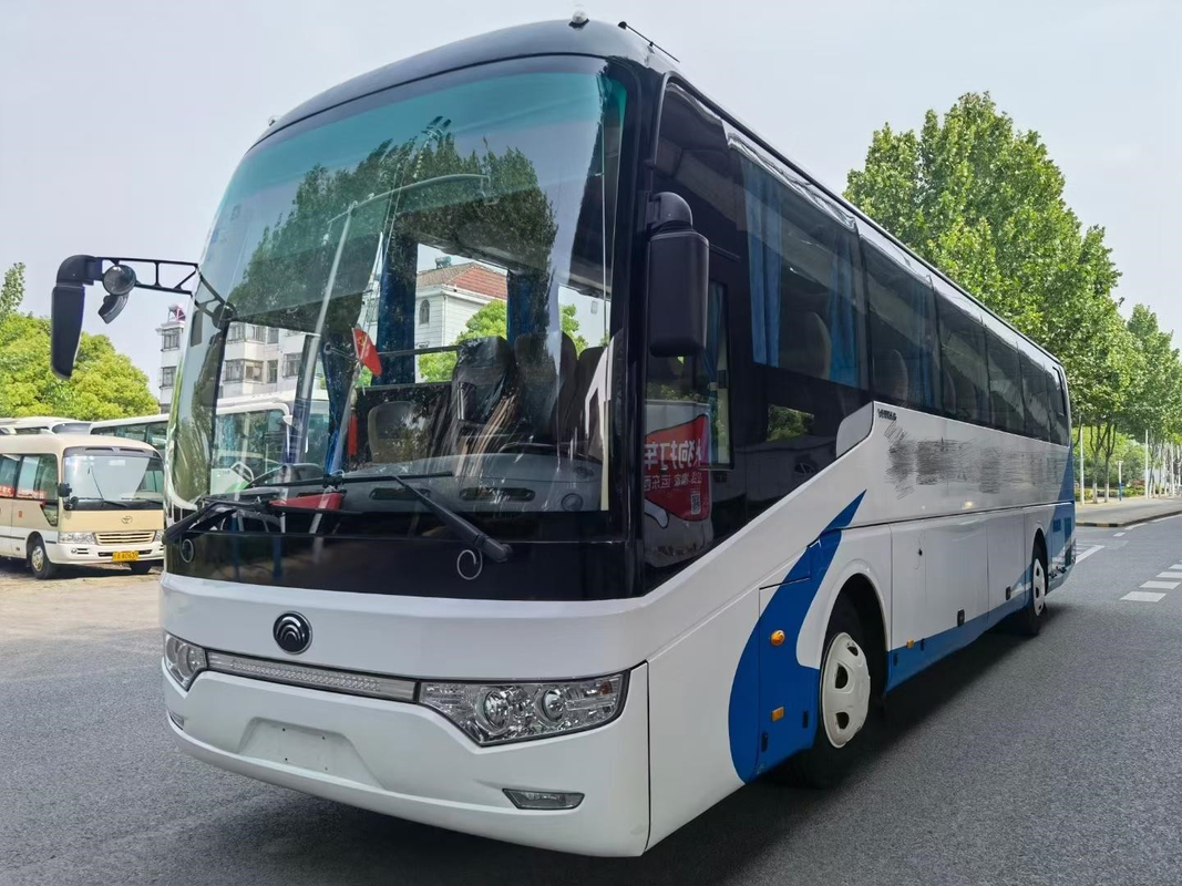 Yutong Used Passenger Bus Left Hand Drive Travel Buses 53 Seats Tourist  For Africa