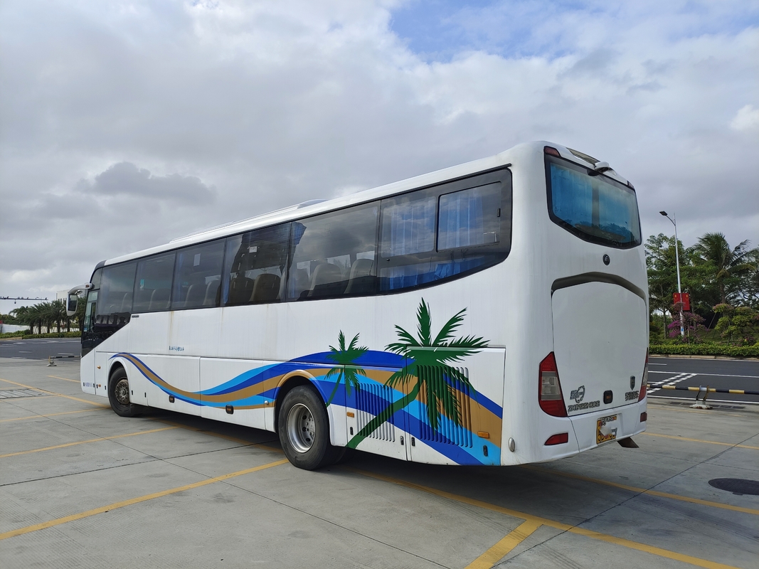 55 Seats 2nd Hand Buses Yutong Brand Transport Bus For Africa Diesel Rear Engine Coaches