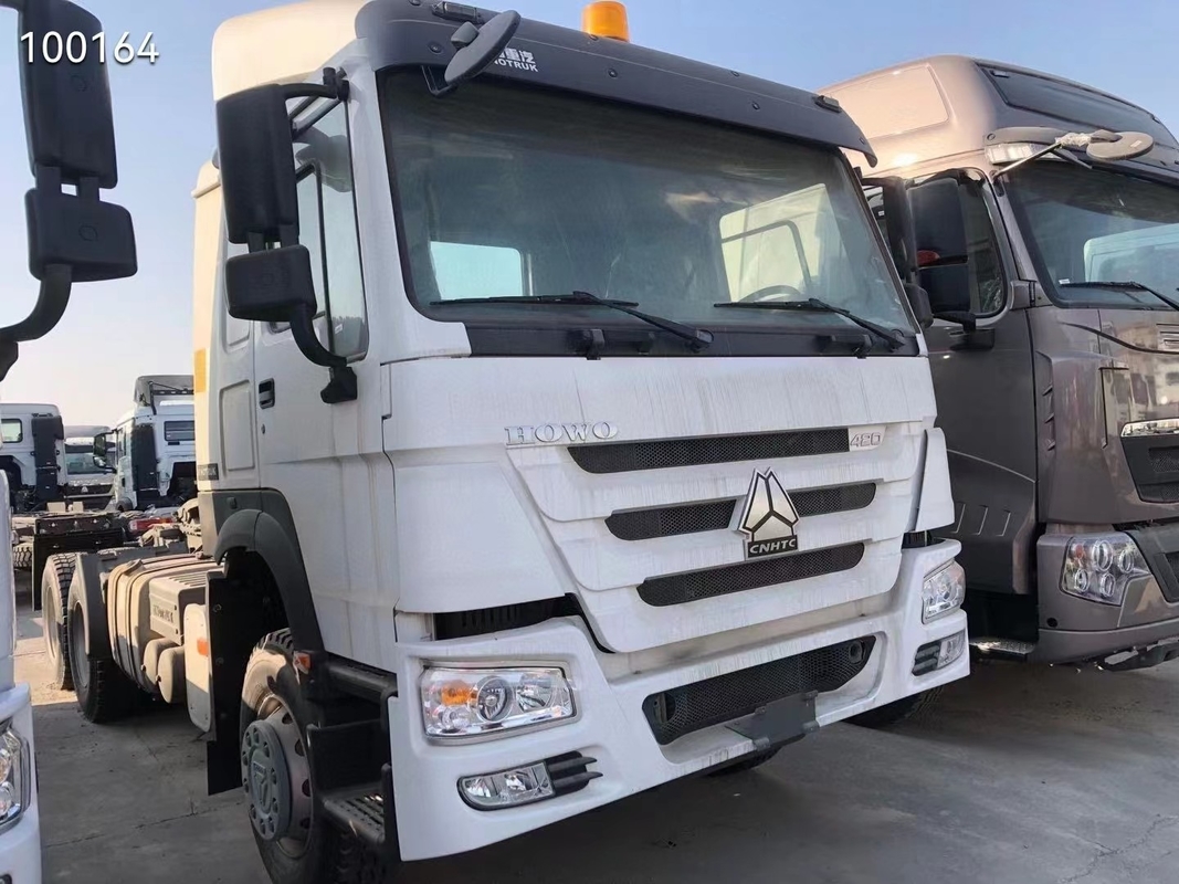 Used Howo Trucks 6*4 371hp Left Steering Used Tractor Units Sino Truck