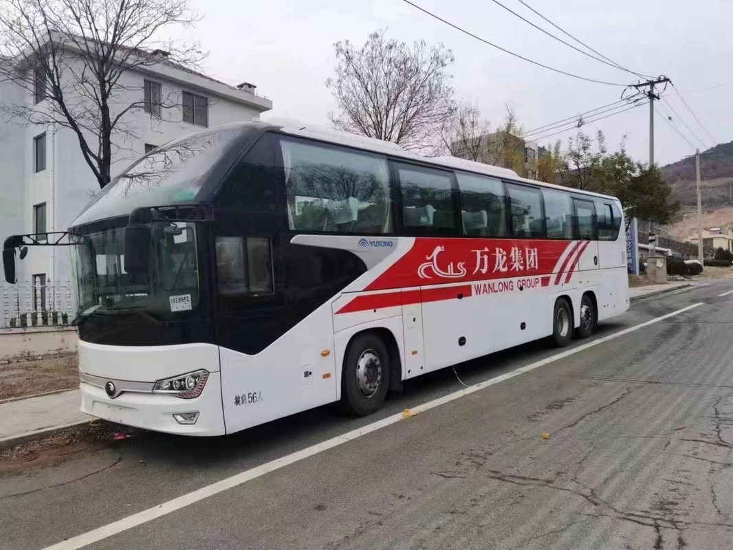 Travel Coach Bus 2020 Year 56 Seats Used Yutong Buses Zk6148 Double Axle Bus