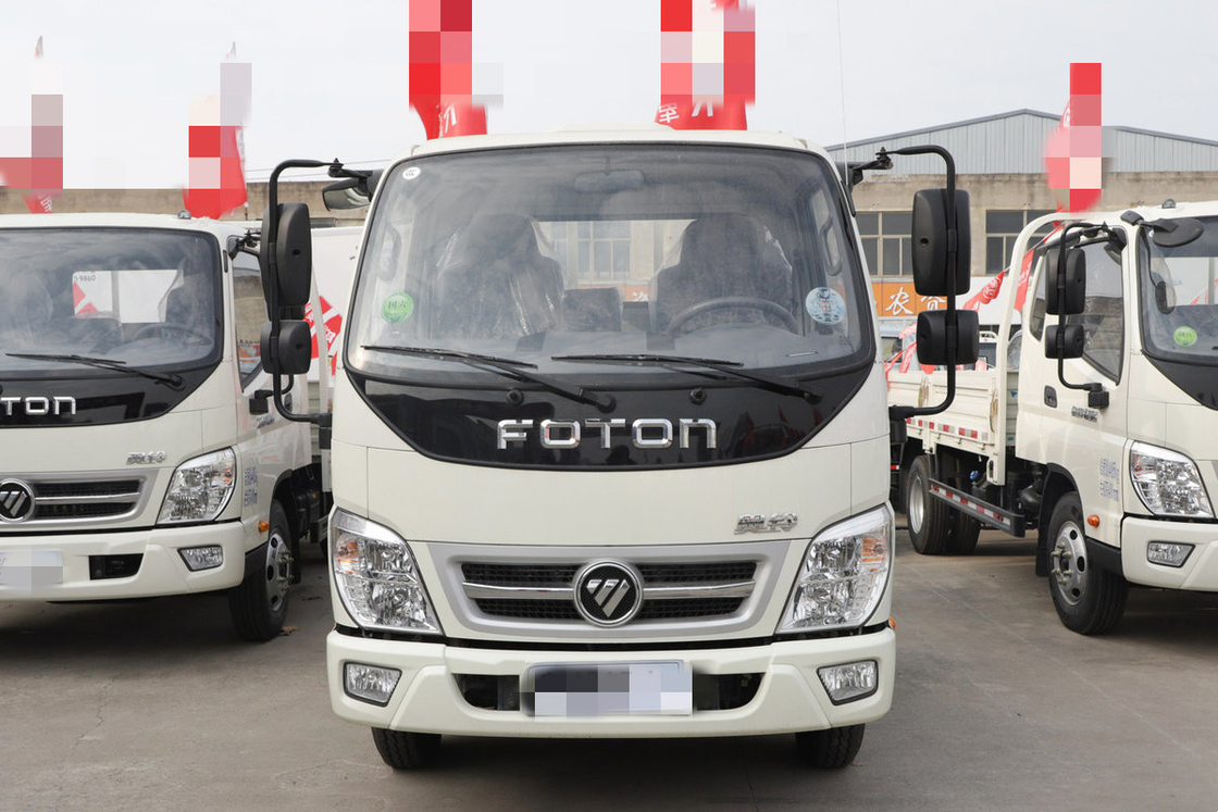 Used Truck Dump 132hp Light Dump Truck 4x2 New Tipper Tipping Left Hand Drive Foton Trucks