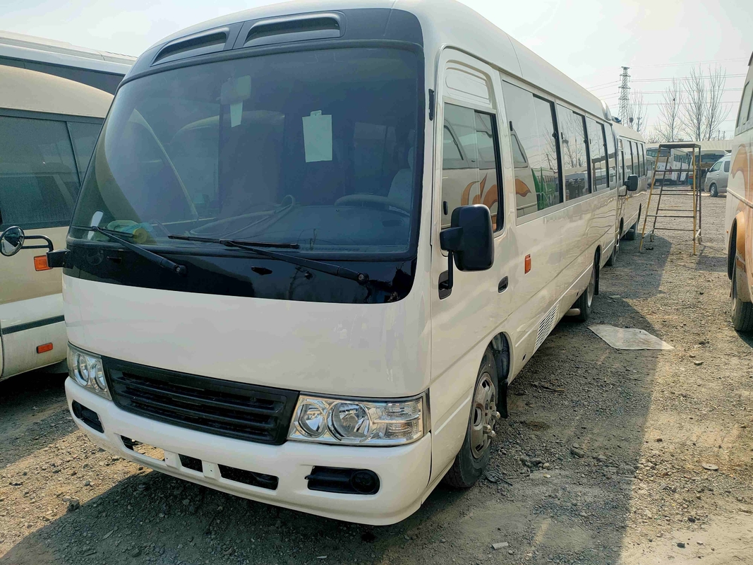 Toyota Van Second Hand Used Coaster Bus 30seats Diesel Engine 14B 15B 1HZ 2016-2020