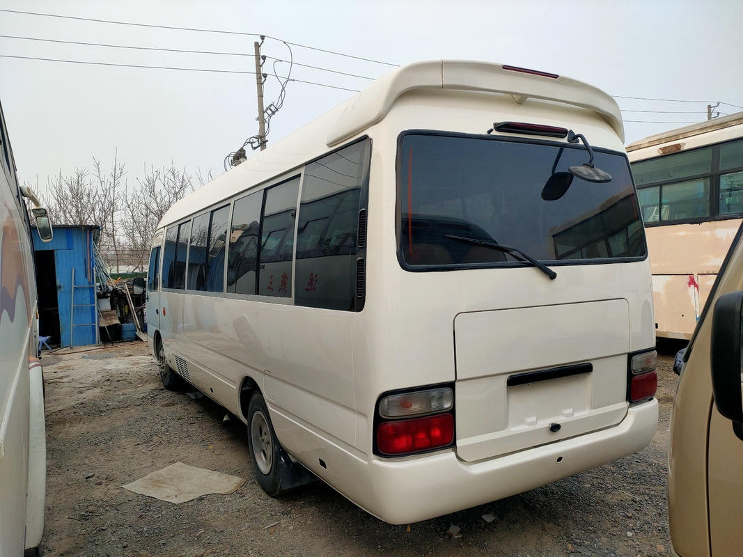 Toyota Van Second Hand Used Coaster Bus 30seats Diesel Engine 14B 15B 1HZ 2016-2020