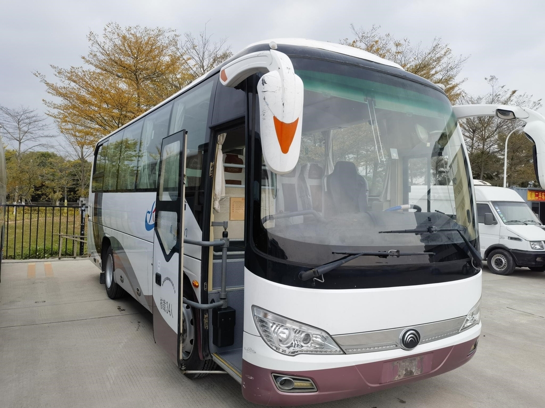 Used Motor Coaches Used Yutong Bus ZK6816H5Y 34 Seats Yuchai Engine Air Conditioner