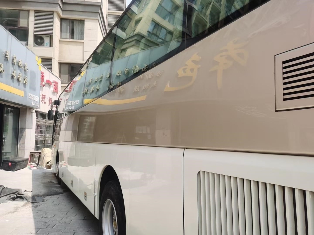 Used Tour Bus Used Golden Dragon Bus XML6113J68 49seats Double Doors Yuchai Engine