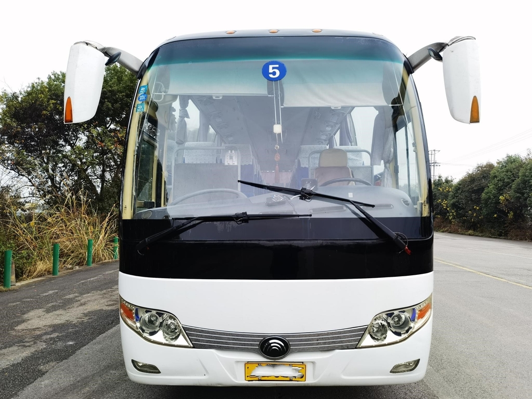 Yutong Second Hand Bus ZK6107HB Middle Door Yuchai Engine Refit Into EURO IV Emission