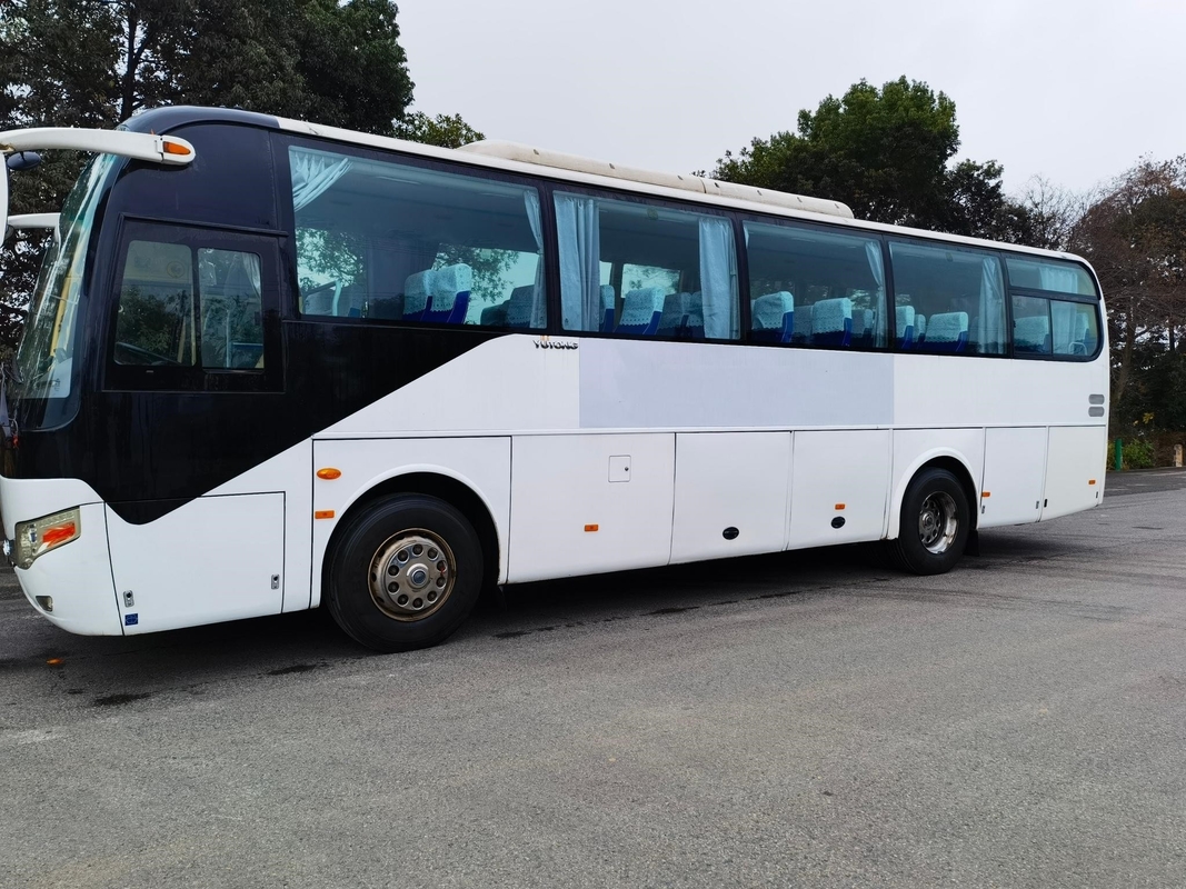 Yutong Second Hand Bus ZK6107HB Middle Door Yuchai Engine Refit Into EURO IV Emission