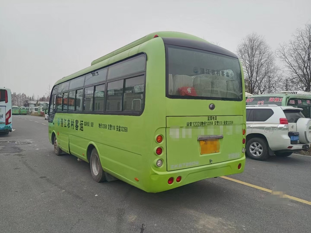 Second Hand Mini Bus 26 Seater 2015 Year ZK6729 Bus Front Engine Used Supplier