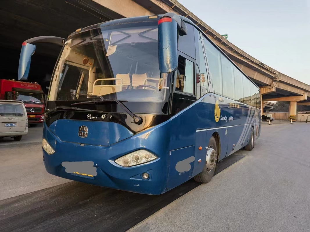 Wechai Used Coach Bus 2015 Year 55 Seat Used Zhongtong ZLCK6120 Steel Chassis Used Passenger Bus