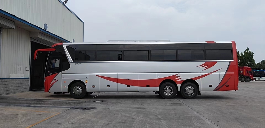 Bulk Passengers Bus 2023 Year 58 Seats New Zhongtong Coach Bus Lck6129d With Front Engine
