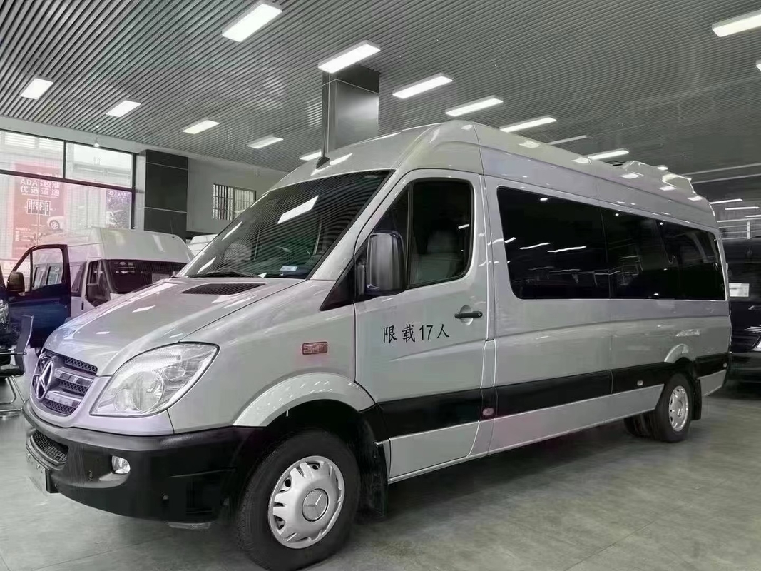 Second Hand 17 Seater Minibus Original Diesel Engine Used Benz FA6710 Multi-Purpose Vehicle